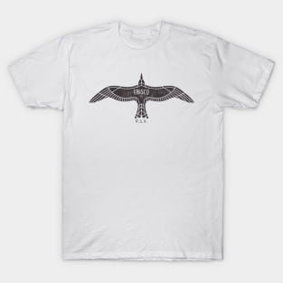 Frisco, NC Summertime Vacationing Bird Flight T-Shirt